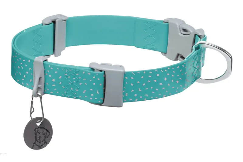 Ruffwear Confluence Waterproof Dog Collar in Teal - 20-26inch-6